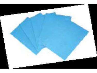 LAVETTE BLEU MATFER 35X50CM - PAQUET DE 25