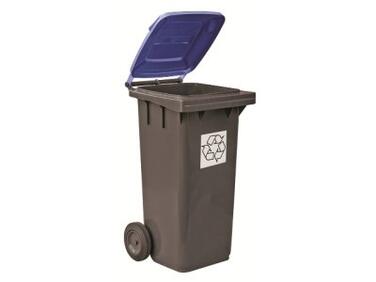 POUBELLE DE TRI SÉLECTIF MATFER 120L BLEUE