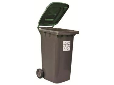 POUBELLE DE TRI SÉLECTIF MATFER 120L VERT