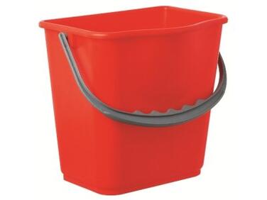 SEAU ROUGE MATFER 5L POUR ACCESSOIRES CHARIOTS