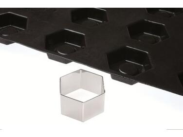 DECOUPOIR HEXAGONE MATFER 72X72MM EN INOX - ROBOTS CULINAIRE