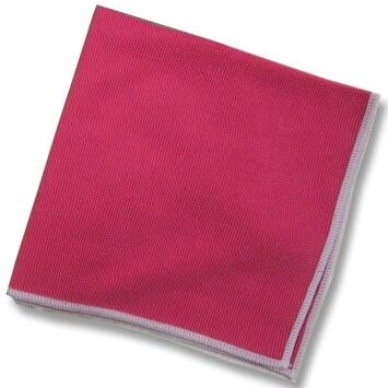 LAVETTE TRICOT MICROFIBRE C120 40X40CM 350G/M2 ROSE SCT X5