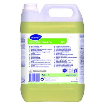 LIQUIDE VAISSELLE MANUEL SUMA STAR D1 PUR ECO 5L