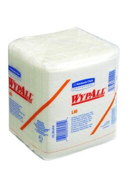 FORMAT NON-TISSE SACHET 56FTS WYPALL L40 BLC 31.5X33CM X18