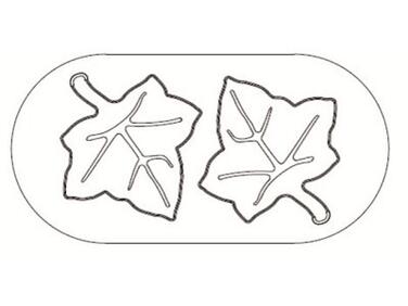 EMPORTE-PIÈCE FEUILLE EXOGLASS MATFER POUR BOULANGERIE ET PÂTISSERIE