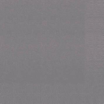 SERVIETTES OUATE 2 PLIS PLIAGE 4 GRANITE 33X33CM, 16X125 U.