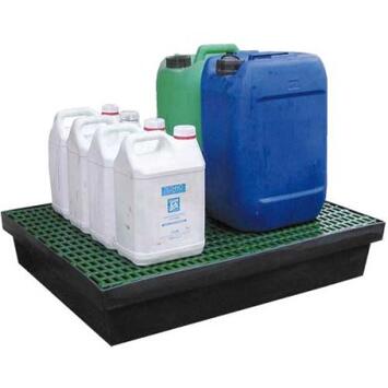 BAC DE RETENTION 60L AVEC CAILLEBOTIS 810X640X150MM