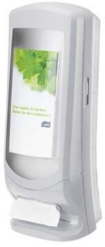 DISTRIBUTEUR SERVIETTES GRANDE CAPACITÉ TORK XPRESSNAP N4 GRIS CLAIR 1100 SERV.