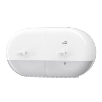 Distributeur Papier Toilette Mini Double Tork SmartOne® T9 Blanc