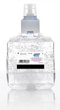 GEL HYDROALCOOLIQUE PURELL ADVANCED CARTOUCHE 1200ML CX2