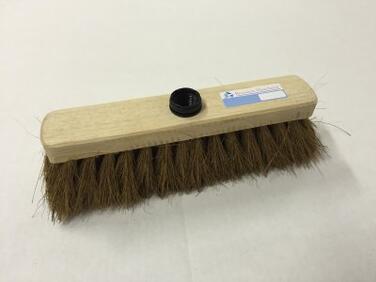 BALAI 29CM DOUILLE DROITE FIBRE COCO MONTURE BOIS