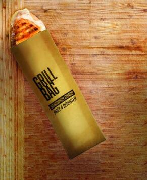 SAC SANDWICH KRAFT BRUN GRILL BAG 105/40X320MM SULFURISEX600