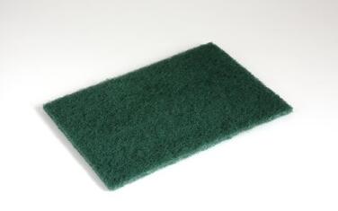 TAMPON VERT RÉCURANT BRITTEX 190X158 MM, PACK DE 10