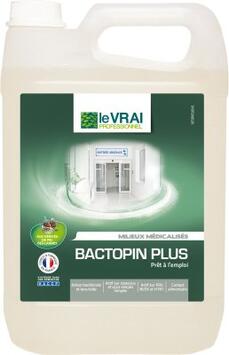 DETERGENT DESINF MULTI-SURFACES BACTOPIN PLUS MEDICAL PAE 5L