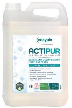 DETERGENT DESINF MULTI-SURFACES ACTIPUR CONC ECOCERT 5L