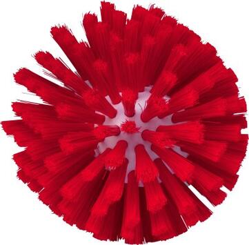 BROSSE CYLINDRIQUE ALIMENTAIRE DIAM 175MM FIBRE MEDIUM ROUGE
