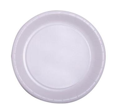 ASSIETTE RONDE EN CARTON BLANC DIAM 22 C/16X50