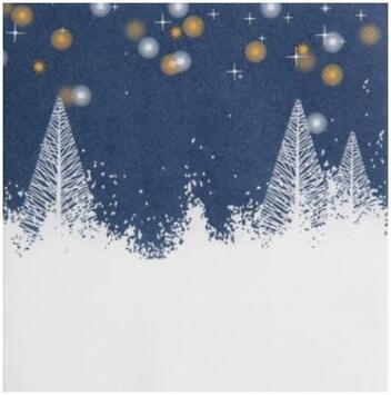 SERVIETTES CÉLISOFT PLIAGE 4 LUMIÈRES DE LA NUIT X50