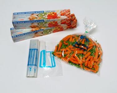 SAC CONGELATION BD 22µ 180X250MM TRANSLUCIDE BOITE X40