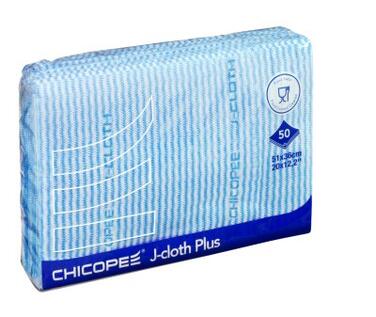 LAVETTE JETABLE J-CLOTH PLUS BLEU 51X36CM, SACHET DE 50