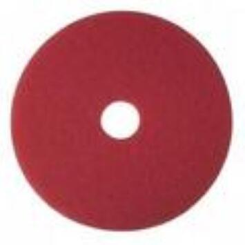 DISQUE DE LAVAGE ROUGE 20 CM POUR SOLS LISSES, CX5