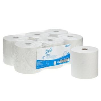 ESSUIE-MAINS EN ROULEAU SCOTT CONTROL 300M BLANC 1 PLI - LOT DE 6