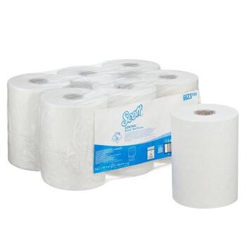 EM ROULEAU SCOTT CONTROL SLIMROLL 165M BLANC 1PLI CX6