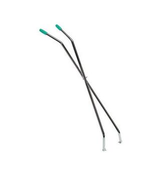 MANCHE POUR BALAI CISEAU ACIER CHROME