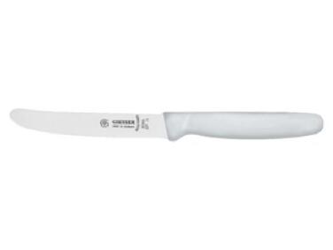 COUTEAU CRANTÉ MATFER MANCHE BLANC 110MM