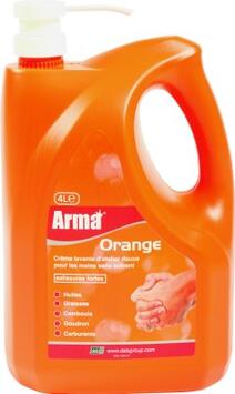 CREME LAVANTE ATELIER ARMA ORANGE BIDON POMPE 4L