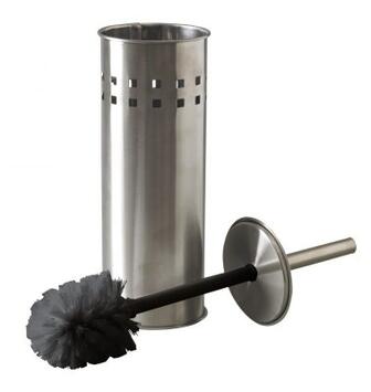 BROSSE WC TECHLINE NOIR POUR COMBINAISON INOX - TECHLINEO