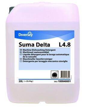 DETERGENT VAISSELLE ALCALIN SUMA DELTA L4.8 20L