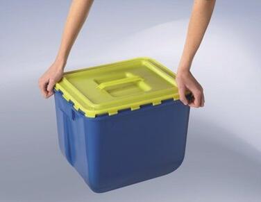 FUT DASRI 30L VAT5 SANS ETIQUETTE BLEU