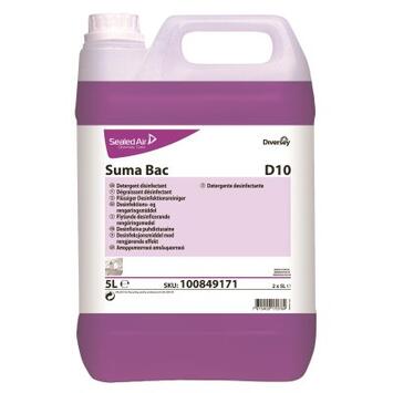 DEGRAISSANT DESINF BACTER MULTI SURFACES SUMA BAC D10 - 5L