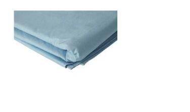 COUVERTURE USAGE UNIQUE ECO 190X150CM 2 PLIS BLEU C/40