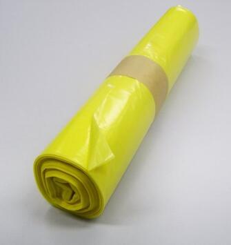 SAC 110L BDR 36µ 700X1030MM SANS LIEN JAUNE TRANSL C/10X20