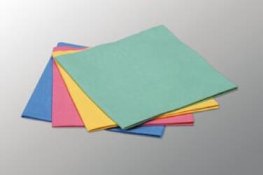 LAVETTE NT MICROFIBRE EVOLON 130 40X42CM 130G/M2 VERT SCT X5