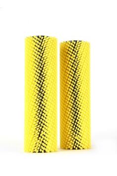 BROSSE JAUNE POUR LAVAGE AUTOLAVEUSE DUPLEX 340 (2 UNITÉS)