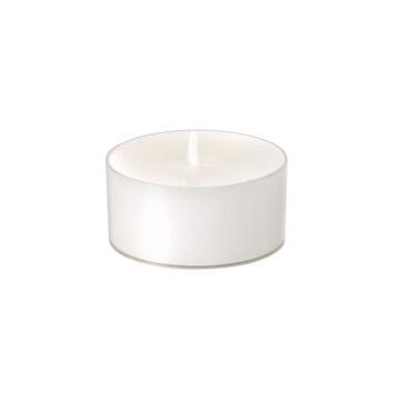 BOUGIE STÉARINE D 39MM 6H BLANC NORDIC SWAN X50