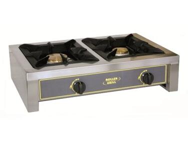 RÉCHAUD À GAZ MATFER 2 FEUX 7+5KW - CUISSON