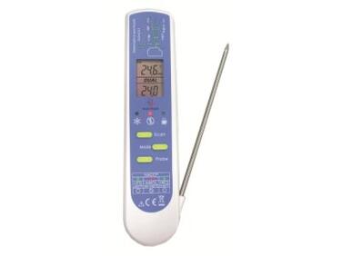 THERMOMÈTRE DUO INFRAROUGE ET SONDE MATFER POUR CUISSON