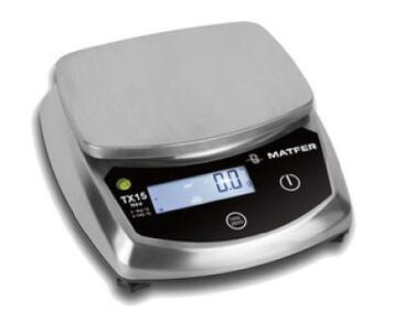 BALANCE MATFER TX15 NEO - CAPACITÉ 6/15KG - ROBOTS CULINAIRE
