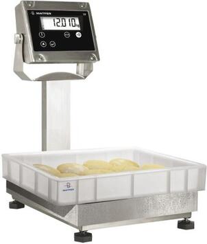 BALANCE COLONNE MATFER TFE30 POUR ALIMENTAIRE 30KG/5G - IP67