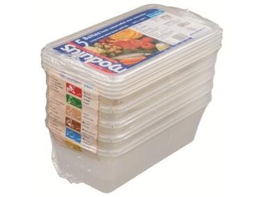 BOÎTE RIGIDE MATFER 2,5L AVEC COUVERCLE LOT DE 5