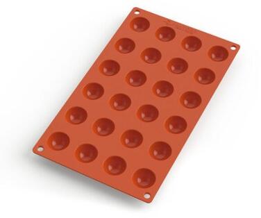 MOULE GASTROFLEX MATFER 24 DEMI-SPHÈRES D30 SILICONE