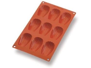 MOULE GASTROFLEX MATFER POUR 9 MADELEINES EN FIBRE VÉGÉTALE