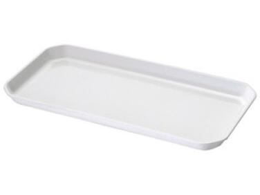 PLATEAU EN ABS BLANC MATFER 20X40X2.5CM - TRAITEUR & RÉCEPTION