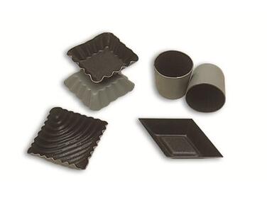 MOULE À CAKE AVEC BOUCHON EXOPAN MATFER, LOT DE 12