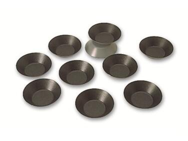 TARTELETTE RONDE UNI MATFER, BLISTER DE 25 - 80MM