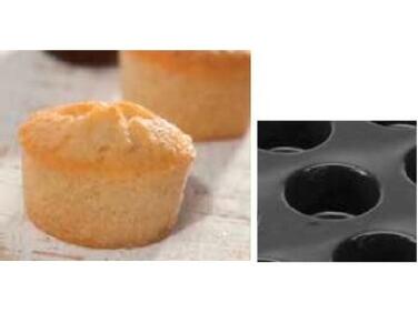 MOULE À MUFFINS MATFER FLEXIPAN 60X40CM D.80X35
